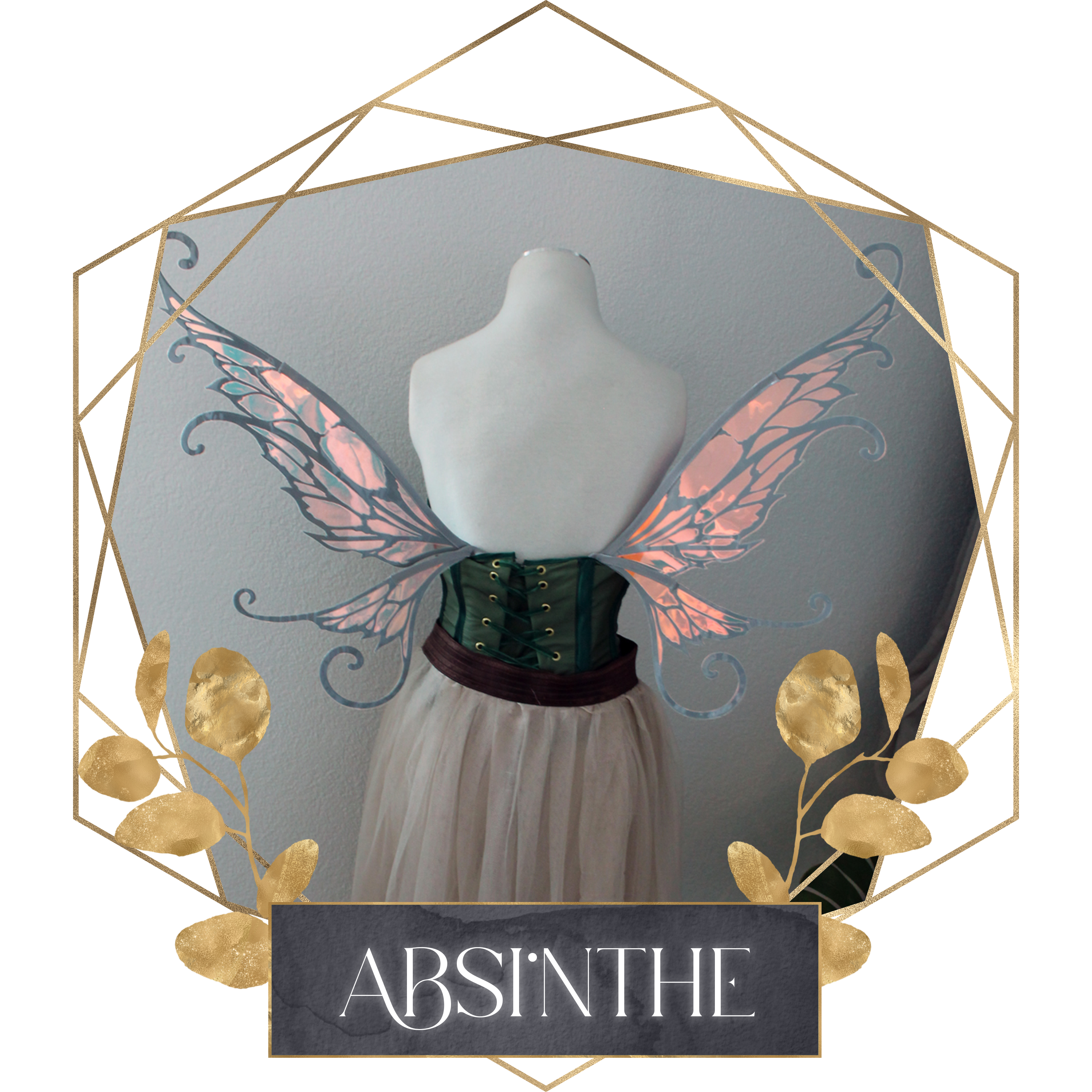 Commission Fairy Wings Absinthe