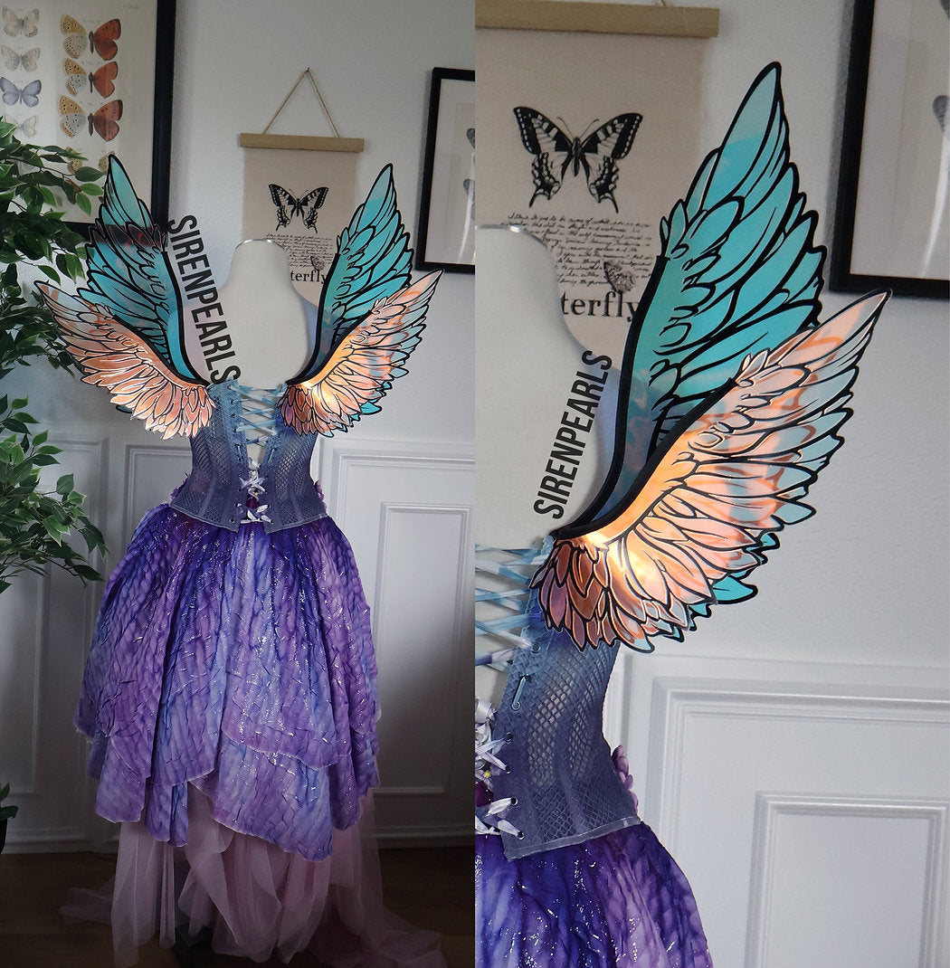 Fairy Wings Mabon L red