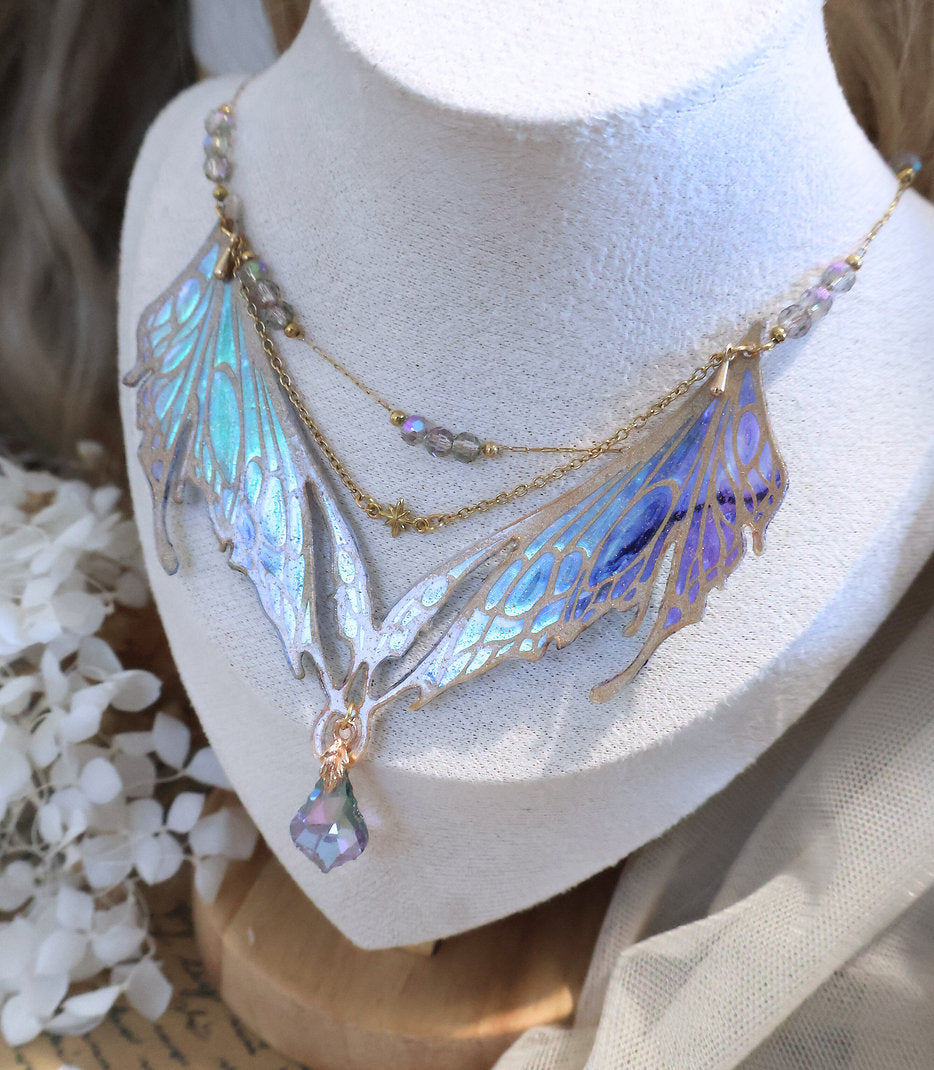 Celestial Fae Necklace gold