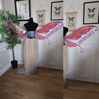 Fairy Wings Freya L purple orange