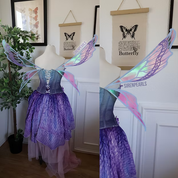 Fairy Wings Orphea M light blue/lilac