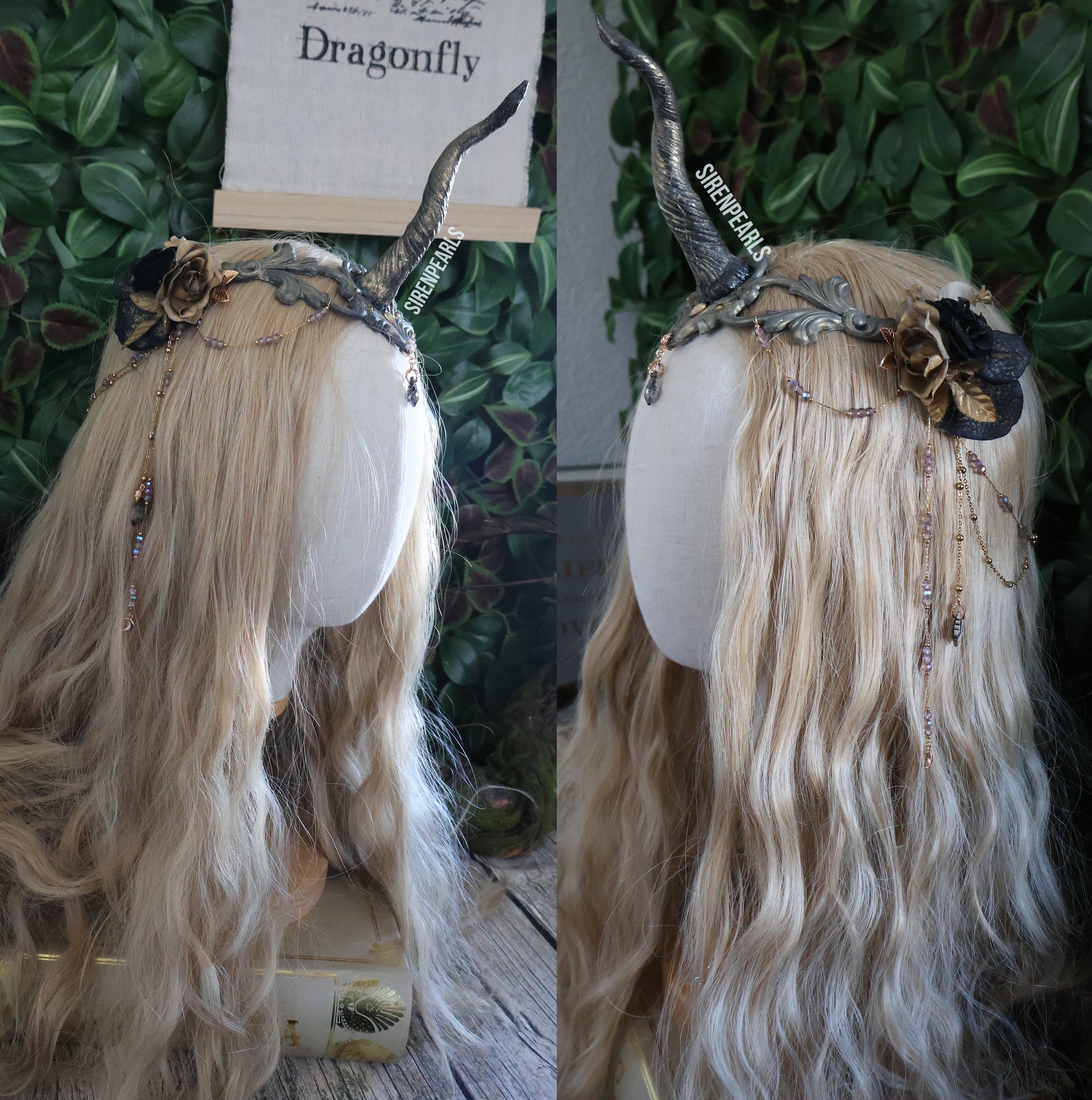Amathea Tiara Obsidian Creature - new