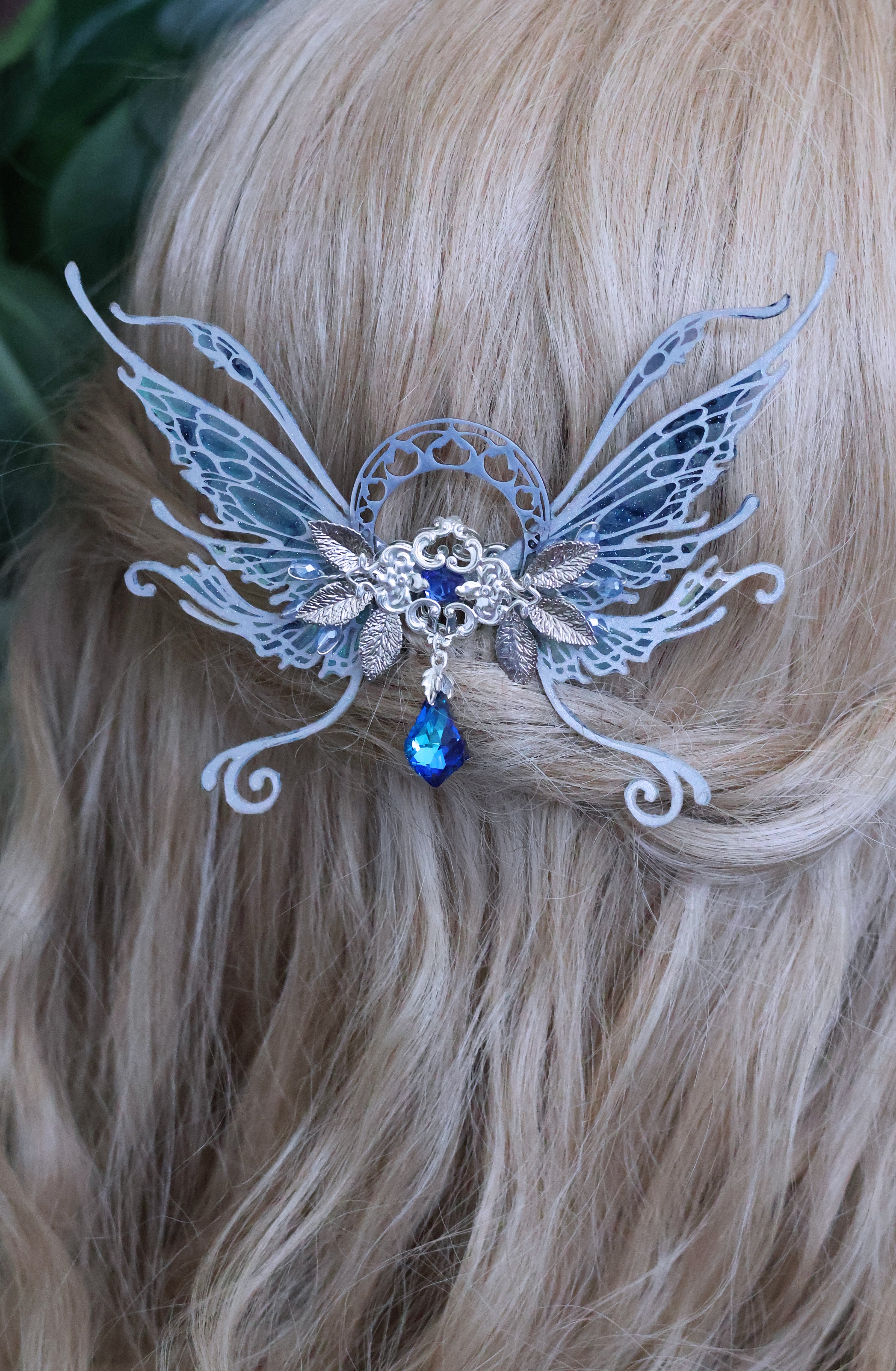 Necklace Woodland fae gold