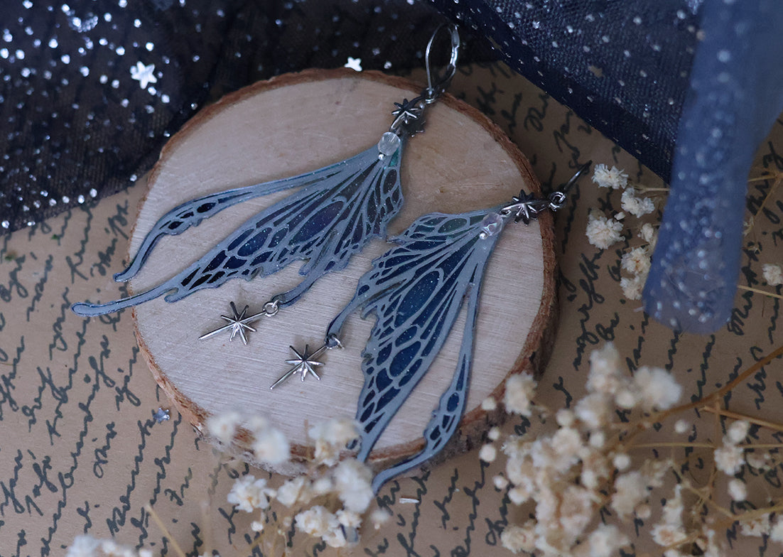 Necklace Woodland fae gold