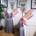 Fairy Wings Diana M red