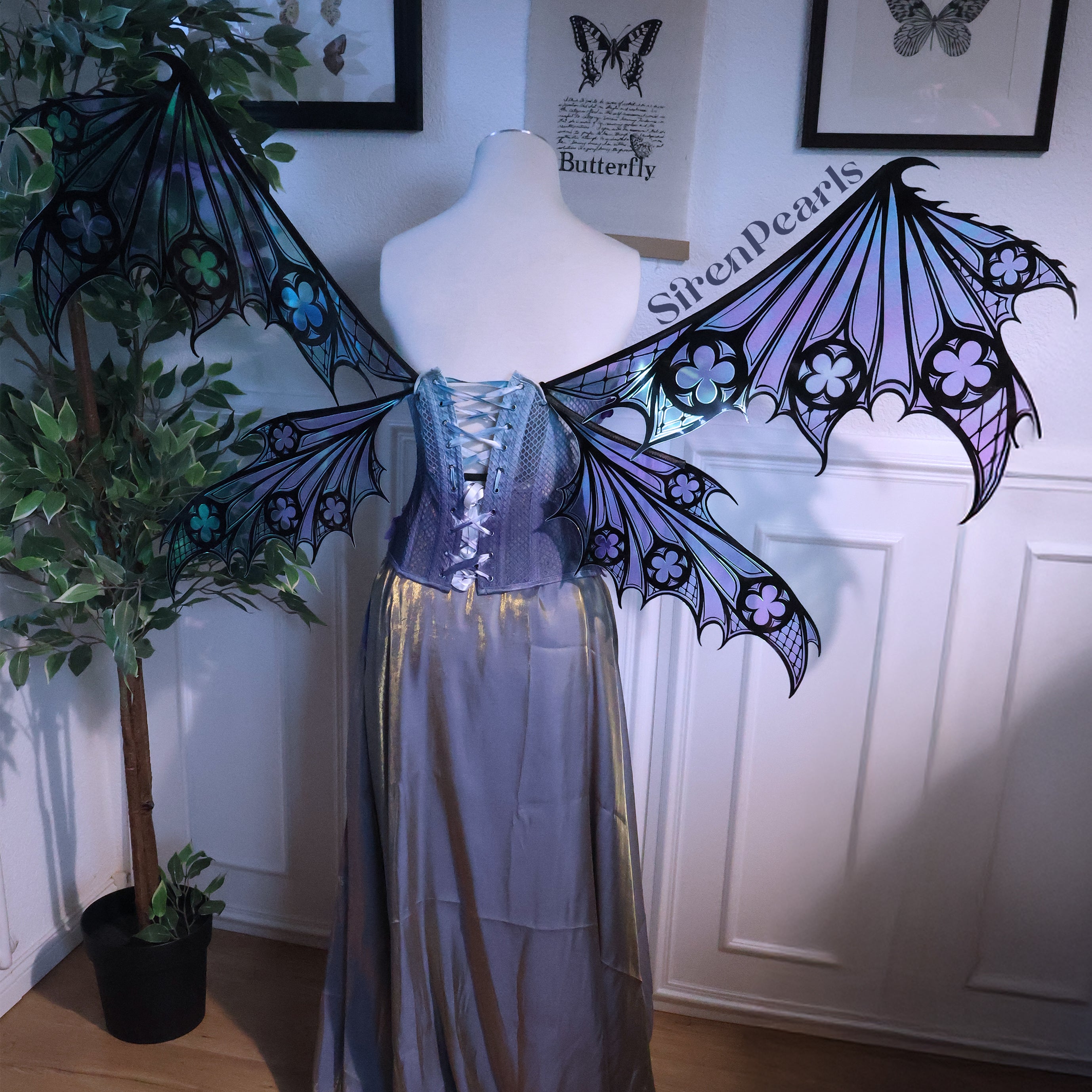 Commission: Fairy Wings Gargoyle