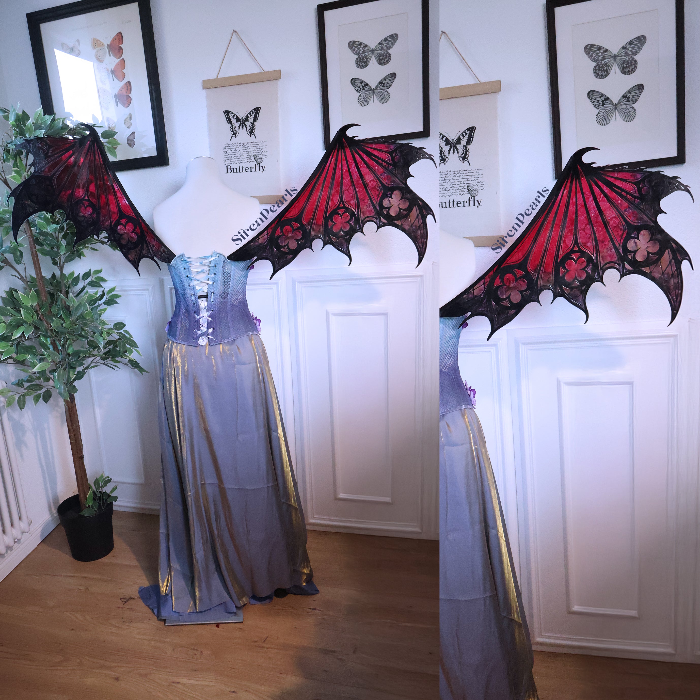 Commission: Fairy Wings Gargoyle