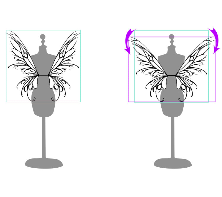 Commission Fairy Wings Leaf