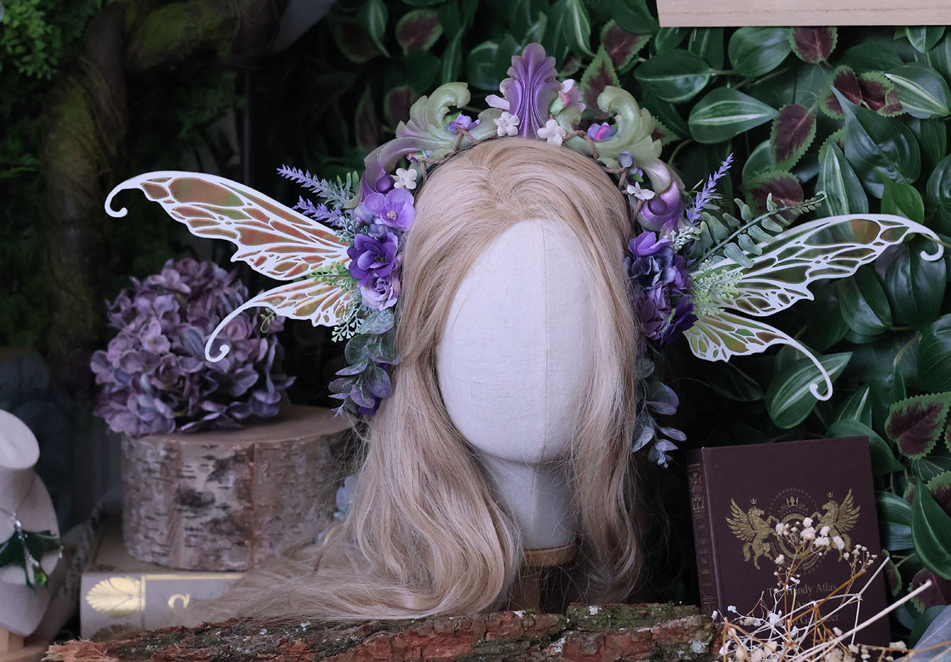 Headpiece Lavender Fae