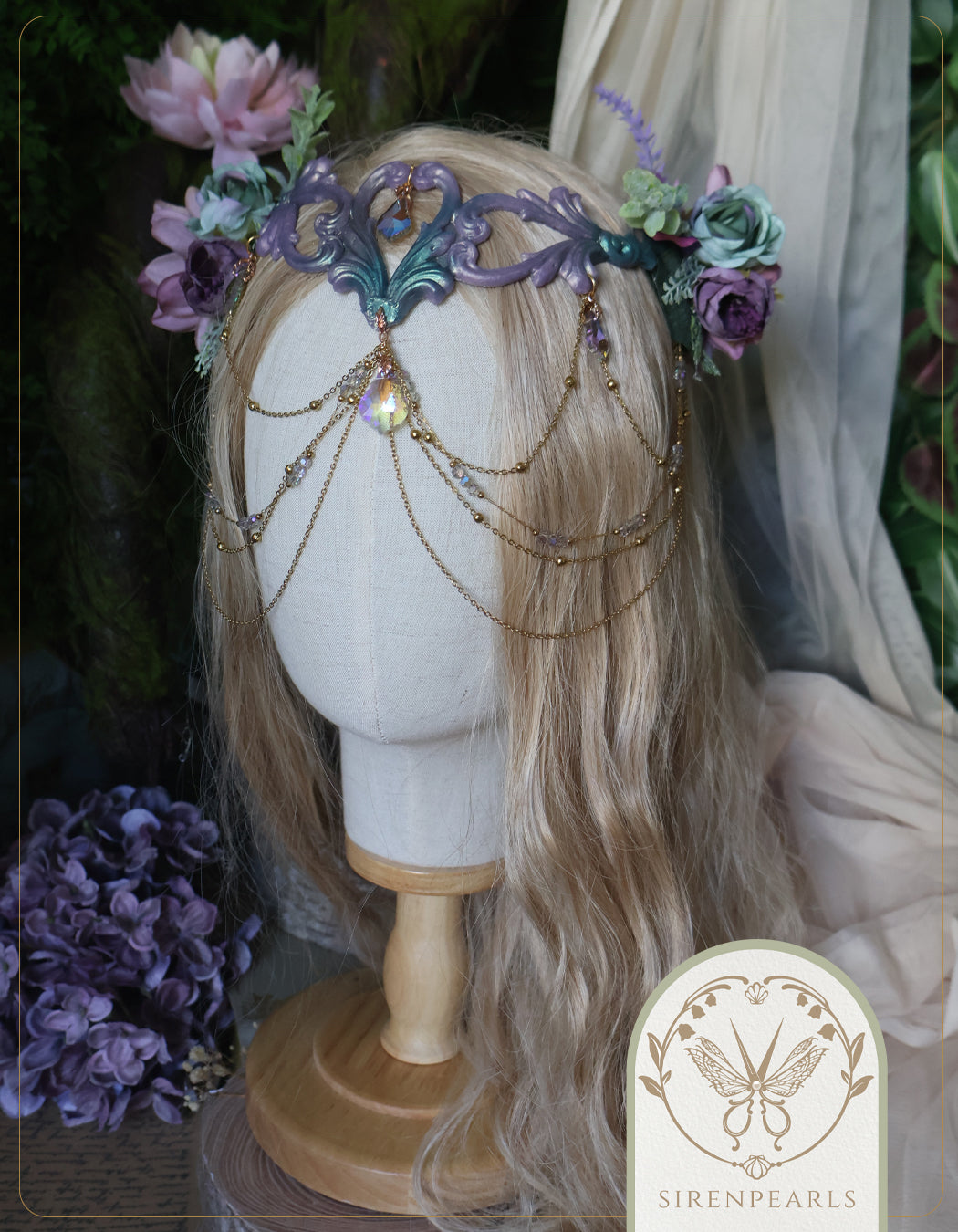 Amathea Tiara Obsidian Creature - new