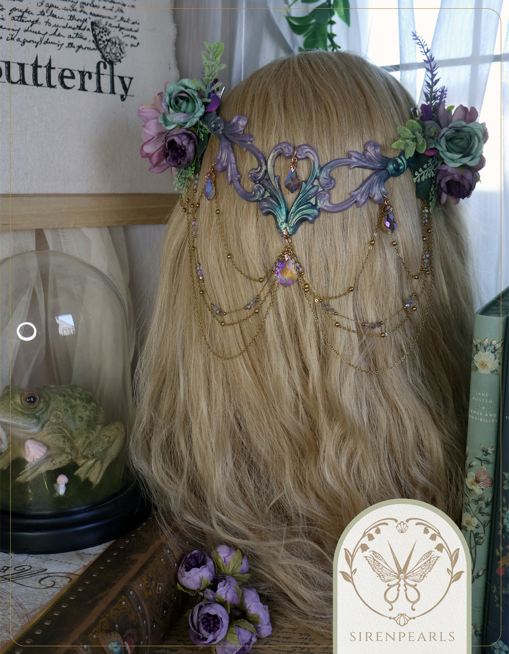 Amathea Tiara Obsidian Creature - new