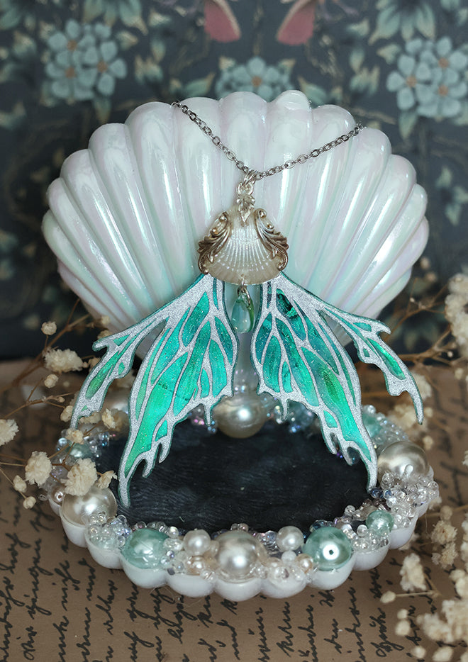 Necklace Woodland fae gold