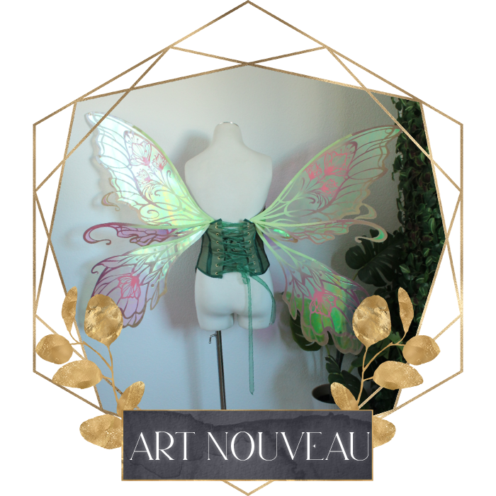 Commission Fairy Wings Art Nouveau