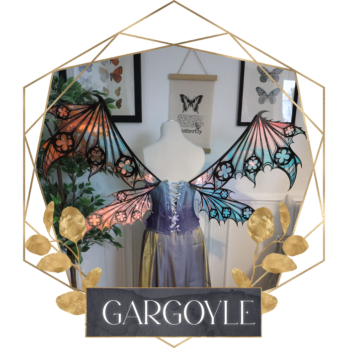 Commission: Fairy Wings Gargoyle