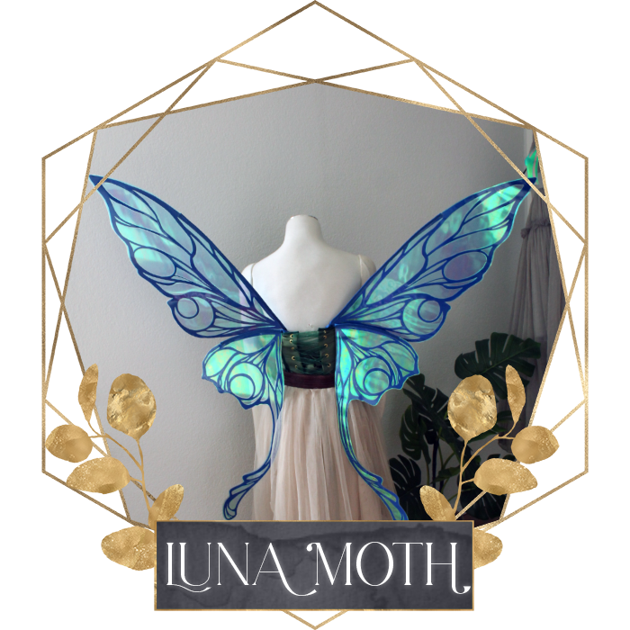 Commission Fairy Wings Luna Moth