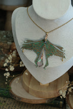 Necklace Woodland fae gold