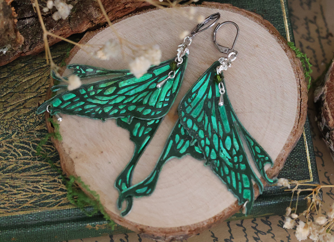 Necklace Woodland fae gold