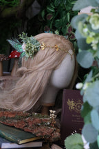 Woodland Tiara gold
